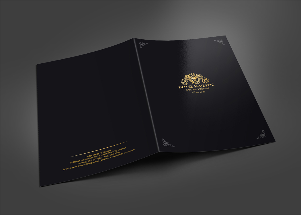 MAJESTIC HOTEL - Dự án Thiết kế logo và bộ nhận diện thương hiệu khách sạn Majestic